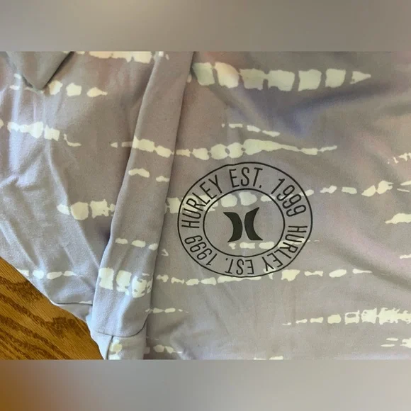 Hurley Lilac XL Pajama Top - Picture 3 of 5